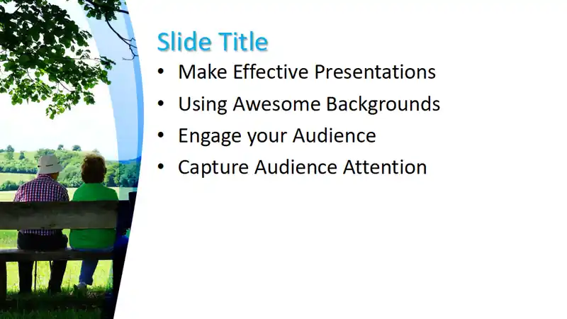 Free Aged People PowerPoint Template