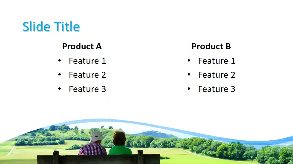 Free Aged People PowerPoint Template
