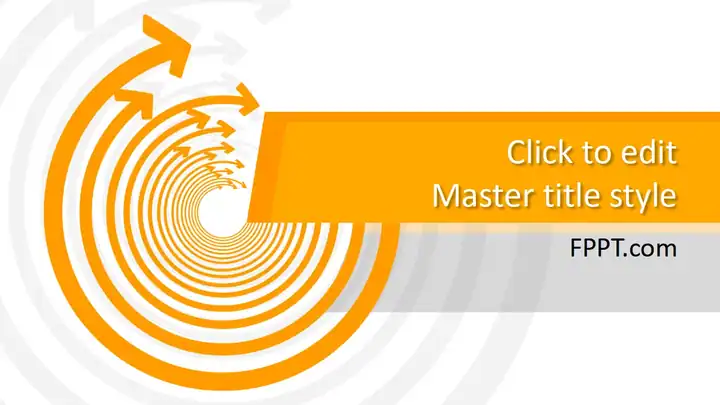 Free Arrows PowerPoint Template