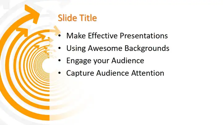 Free Arrows PowerPoint Template