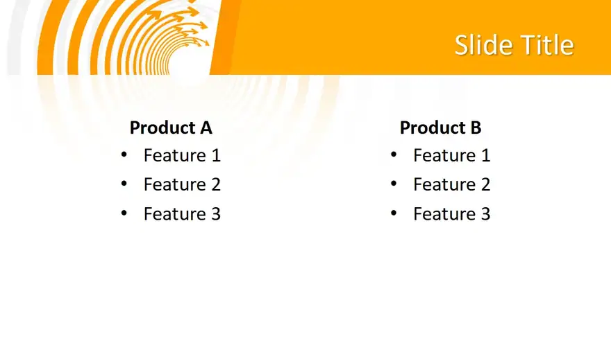 Free Arrows PowerPoint Template