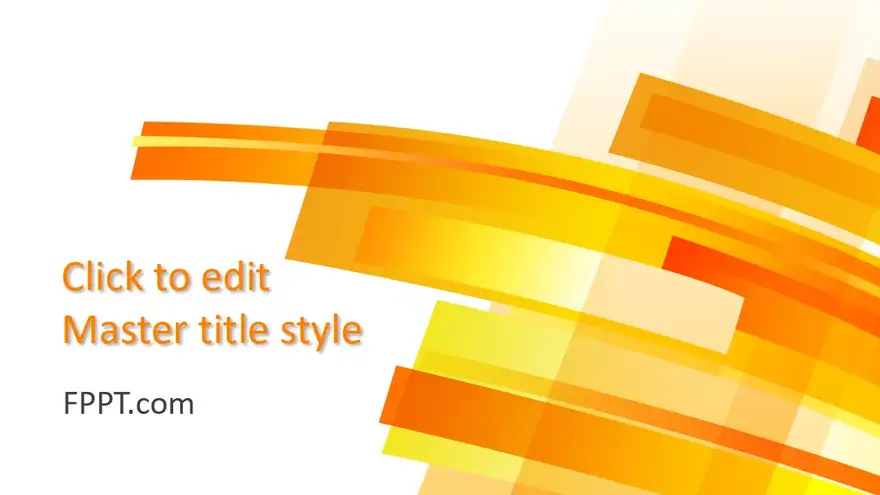 Free Background Yellow PowerPoint Template