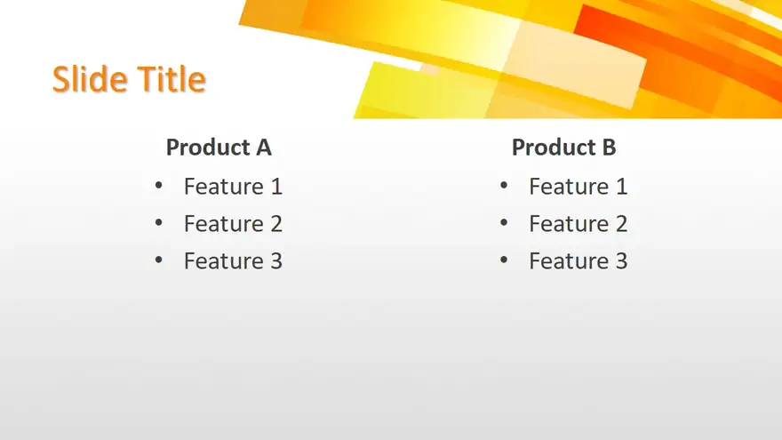 Free Background Yellow PowerPoint Template