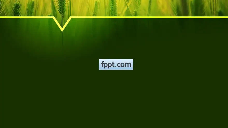 Free Barley PowerPoint Template
