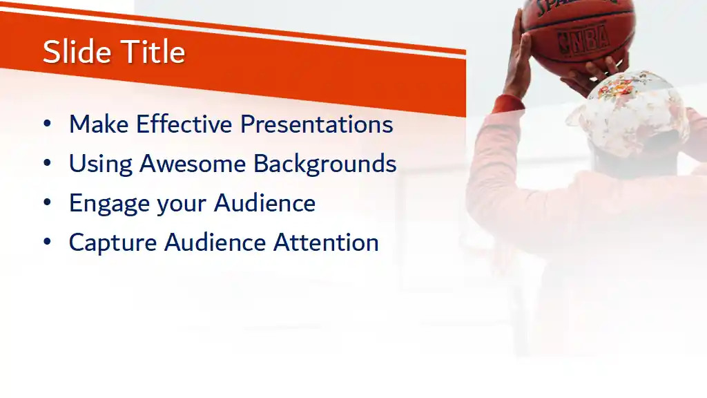 Free Basketball PowerPoint Template