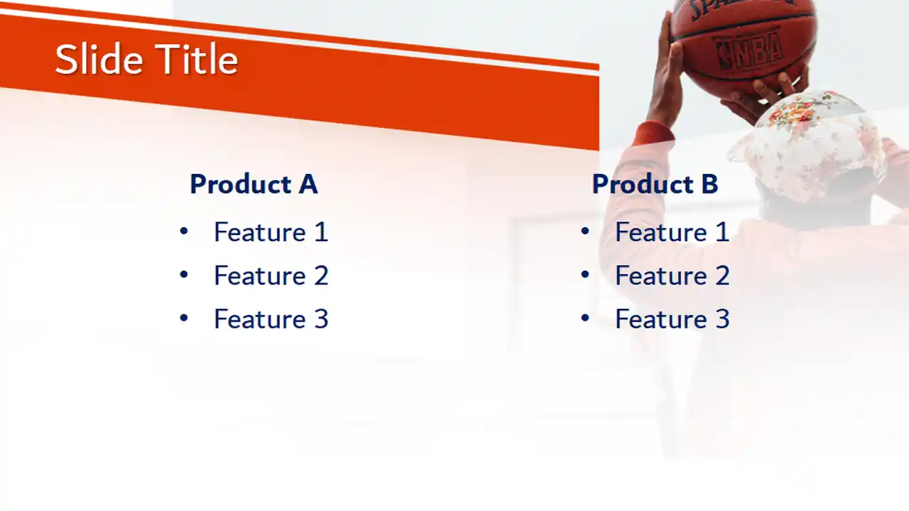 Free Basketball PowerPoint Template