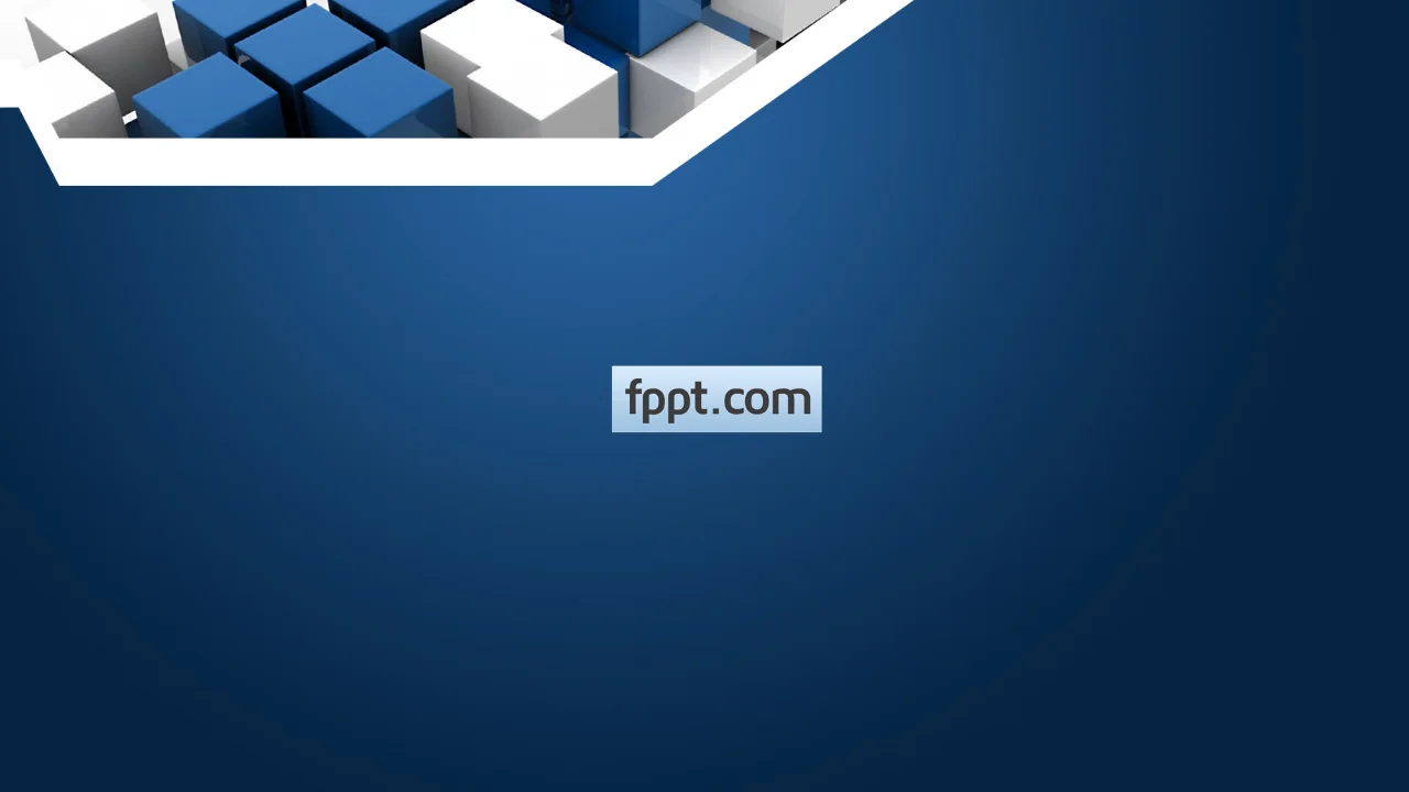 Free Blue Abstract PowerPoint Template