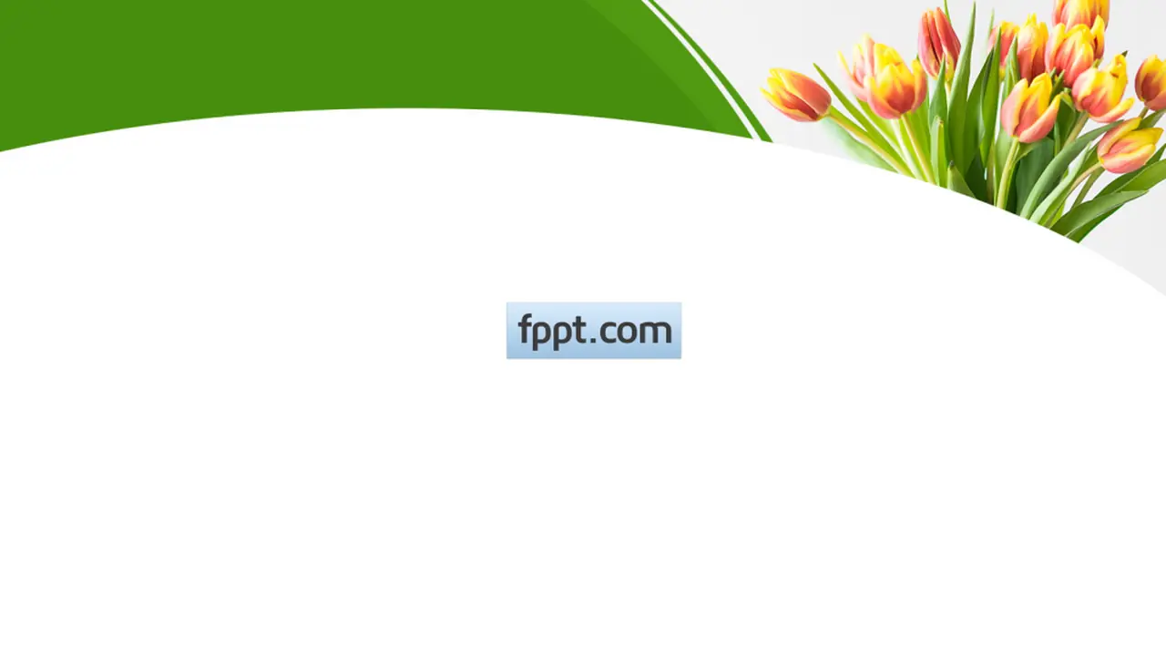 Free Bouquet PowerPoint Template