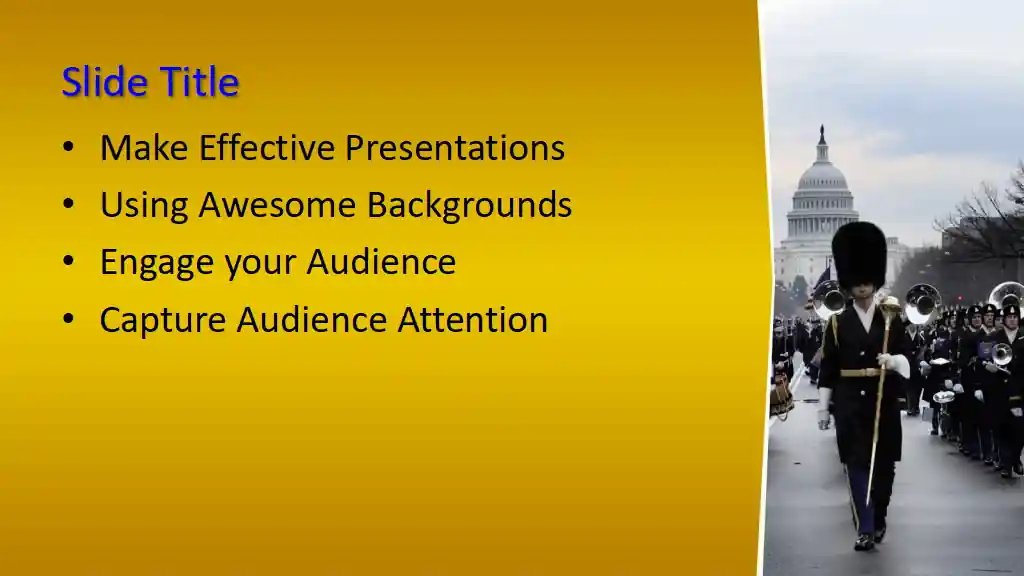 Free Brass Band PowerPoint Template