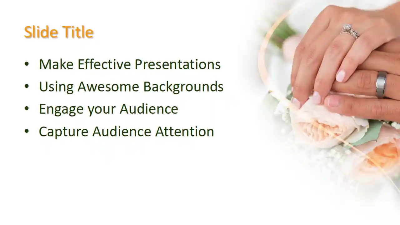 Free Bride PowerPoint Template