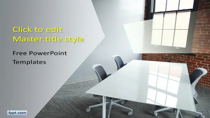 Free Business Loft PowerPoint Template