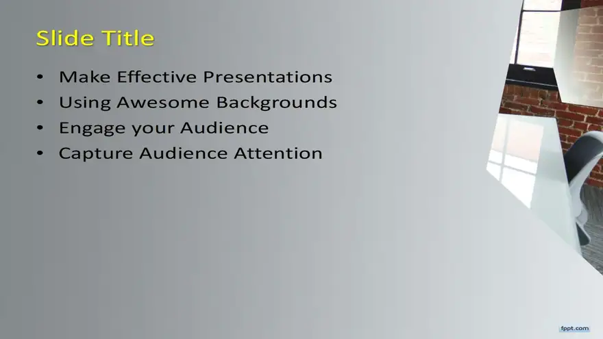 Free Business Loft PowerPoint Template