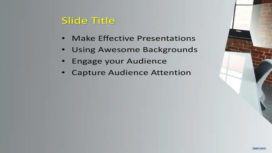 Free Business Loft PowerPoint Template