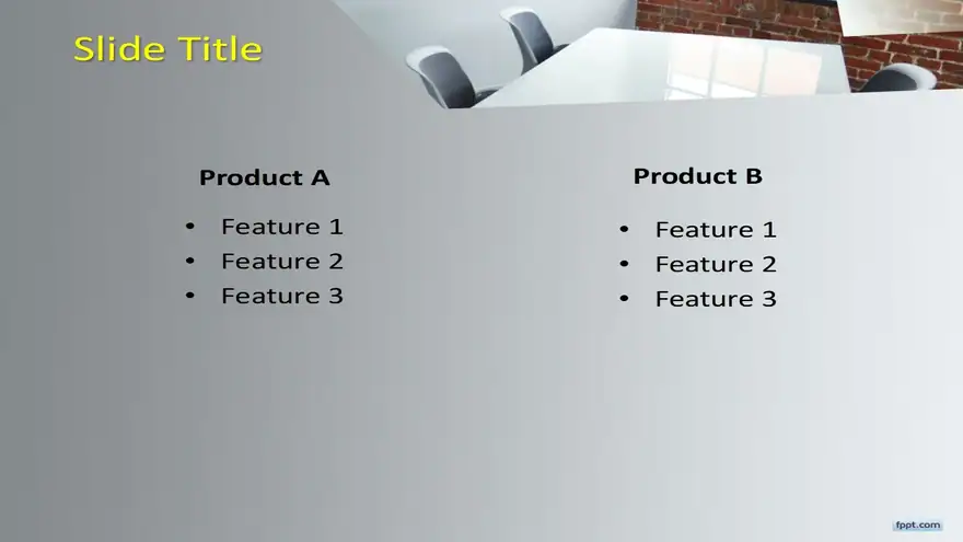 Free Business Loft PowerPoint Template