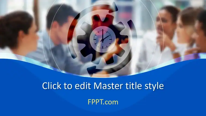 Free Business Productivity PowerPoint Template