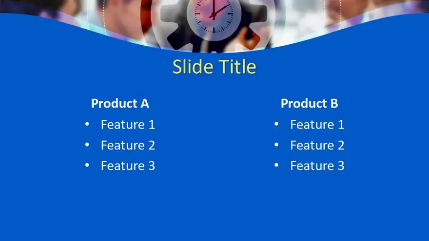 Free Business Productivity PowerPoint Template