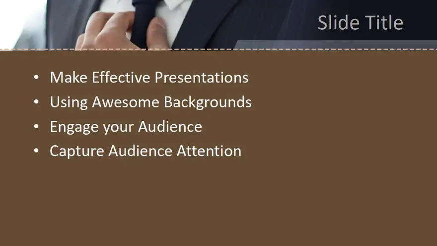 Free Business Style PowerPoint Template
