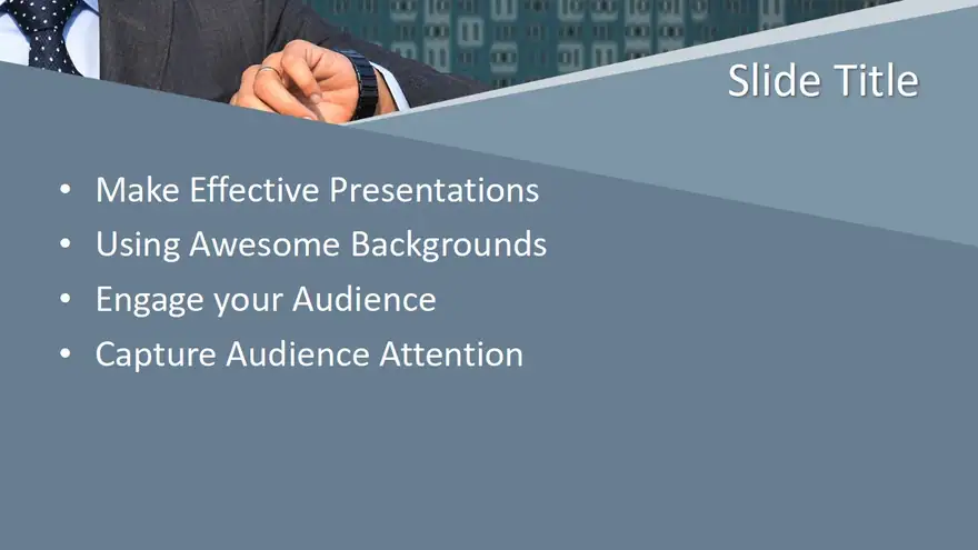 Free Business Time Management PowerPoint Template