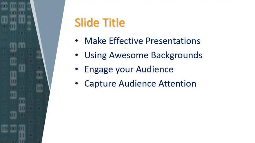 Free Business Time Management PowerPoint Template