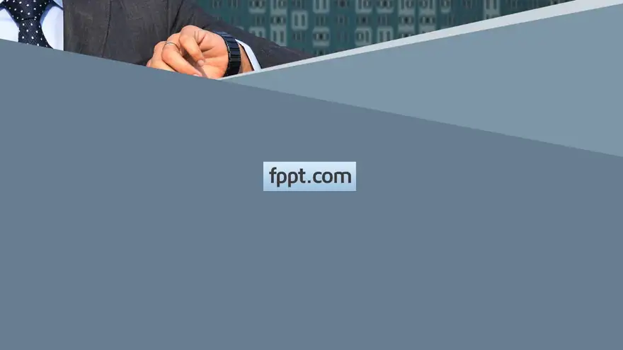 Free Business Time Management PowerPoint Template