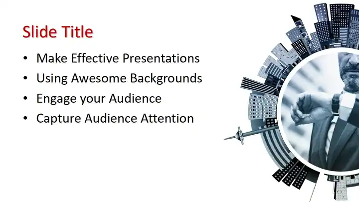 Free Business Time PowerPoint Template