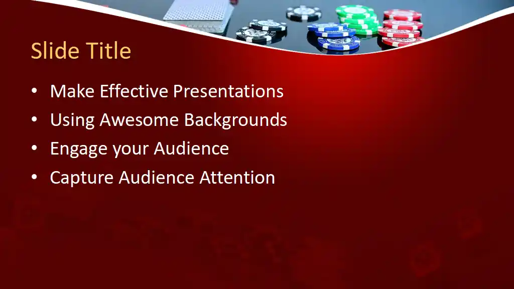Free Card Game PowerPoint Template