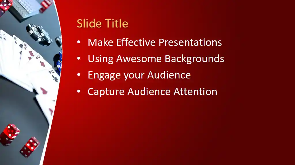 Free Card Game PowerPoint Template