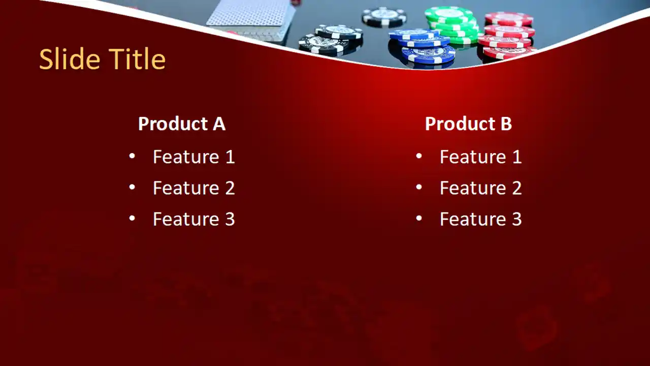 Free Card Game PowerPoint Template