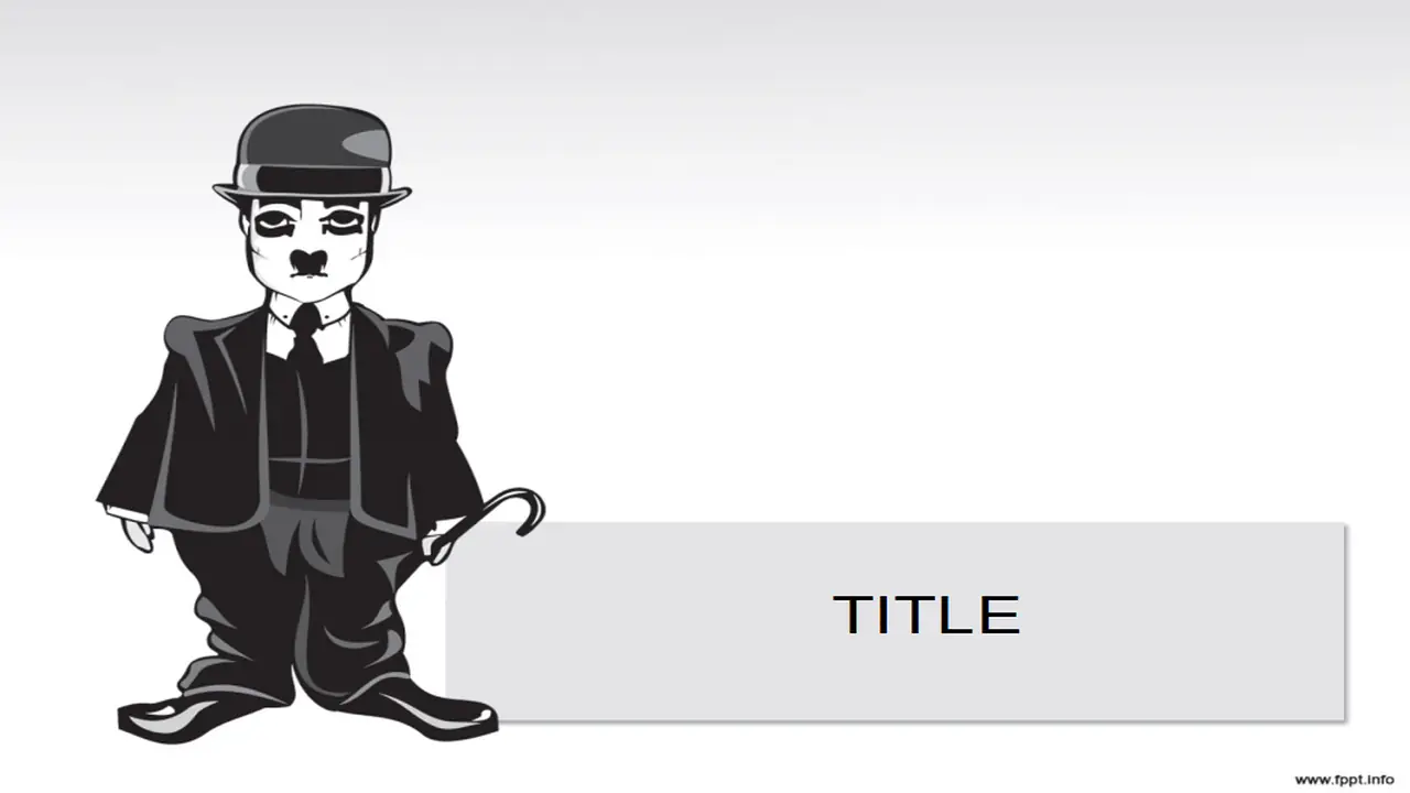 Free Charles Chaplin PPT Template