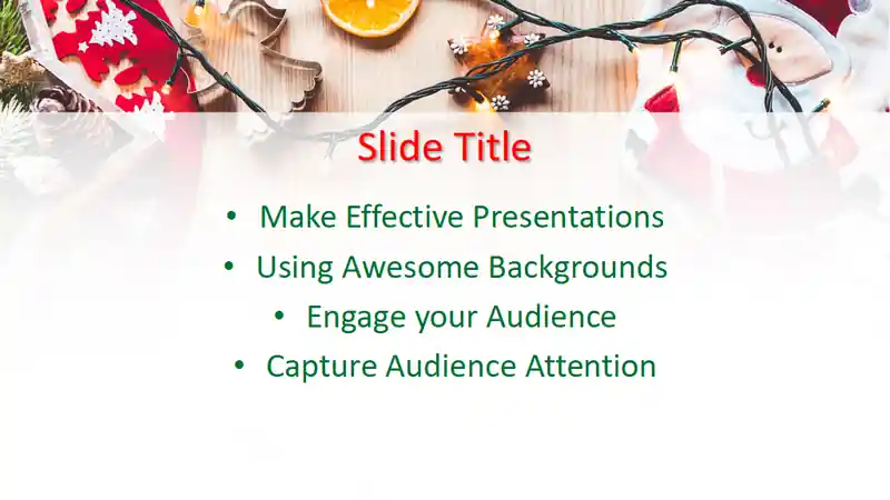 Free Christmas Time PowerPoint Template