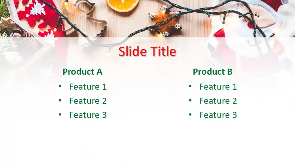 Free Christmas Time PowerPoint Template
