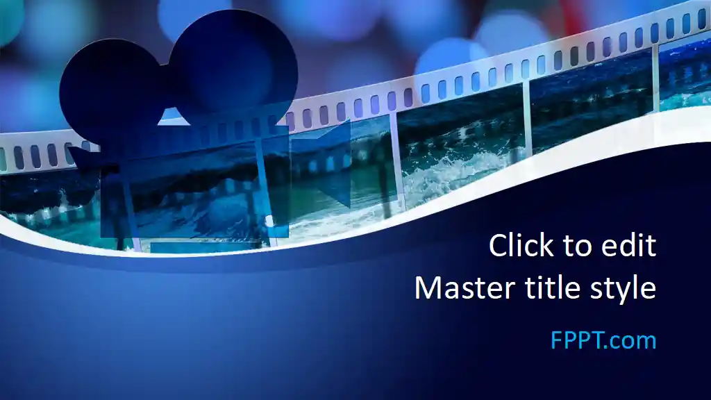 Free Cinema PowerPoint Template