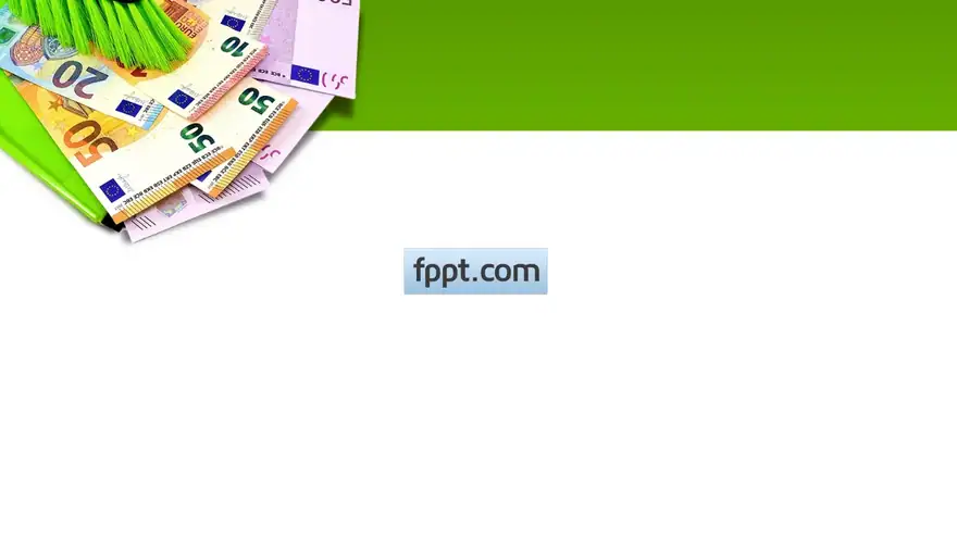 Free Clean Money PowerPoint Template