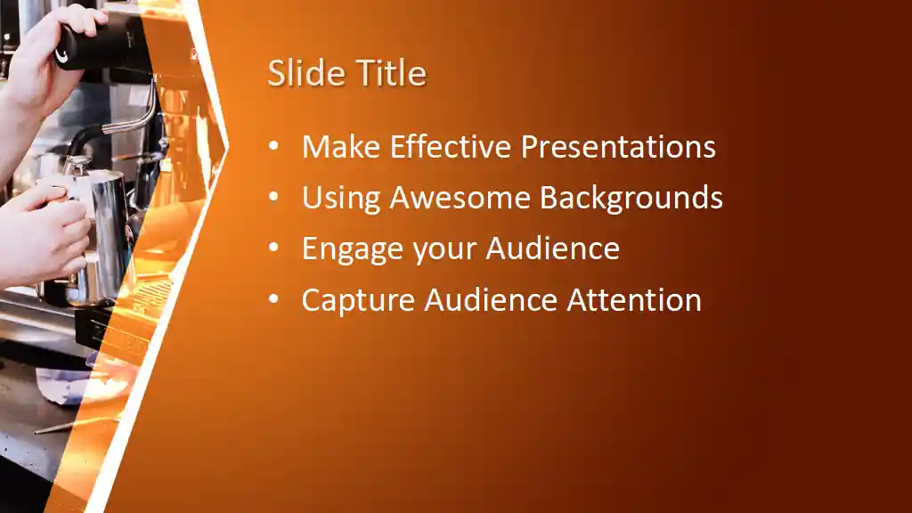 Free Coffee Shop PowerPoint Template
