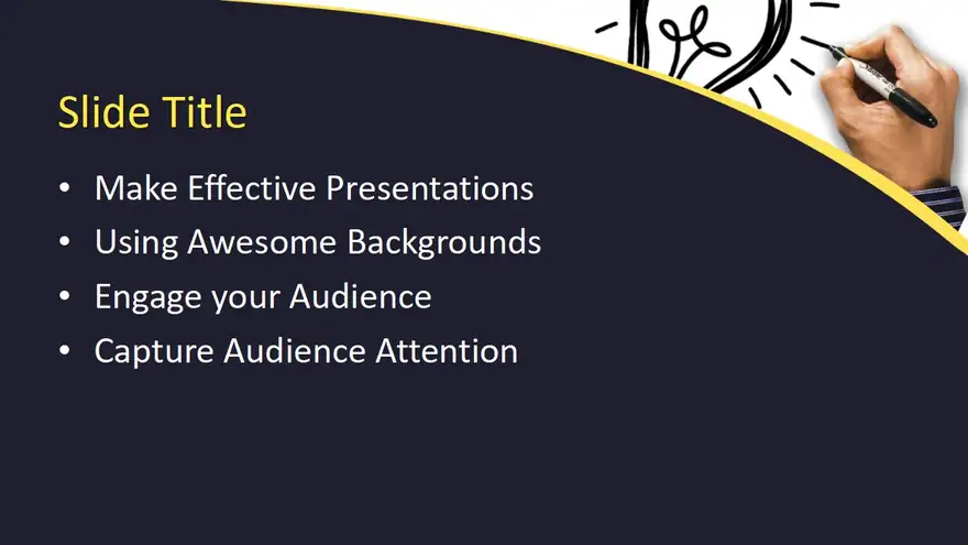Free Concept Development Process PowerPoint Template
