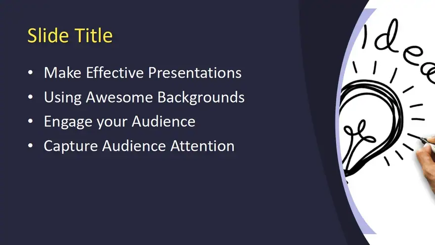 Free Concept Development Process PowerPoint Template