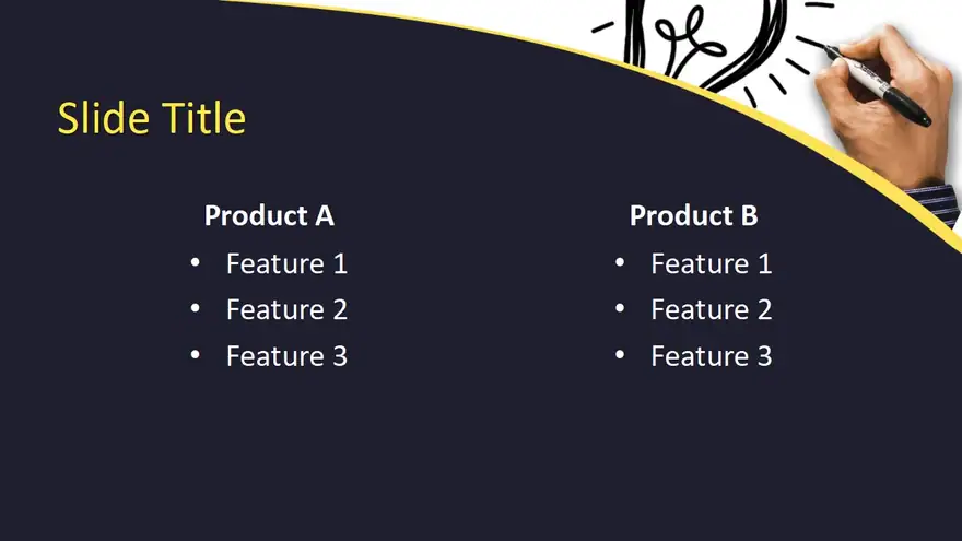 Free Concept Development Process PowerPoint Template