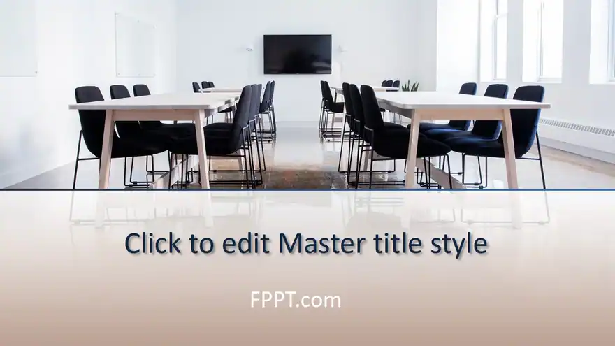 Free Coworking Space PowerPoint Template