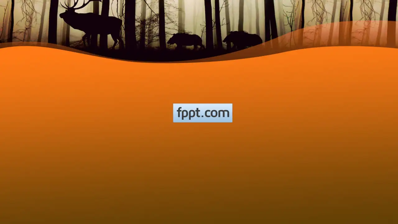 Free Deer PowerPoint Template