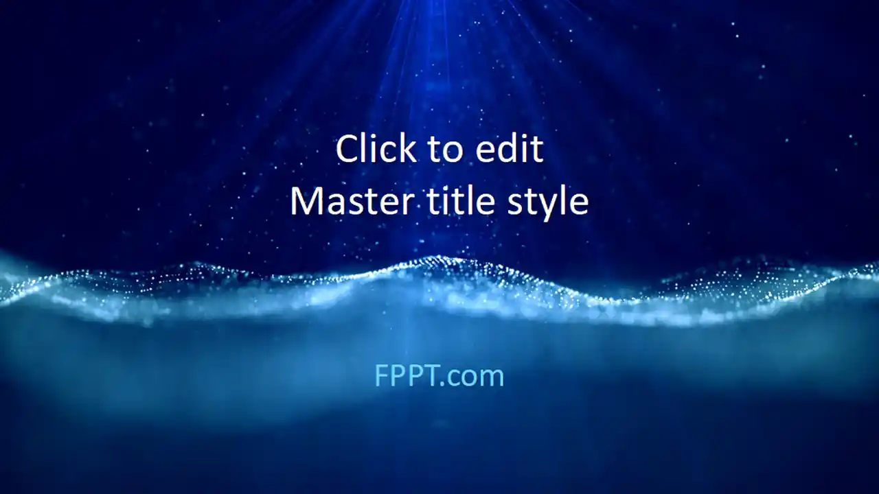 Free Depth PowerPoint Template