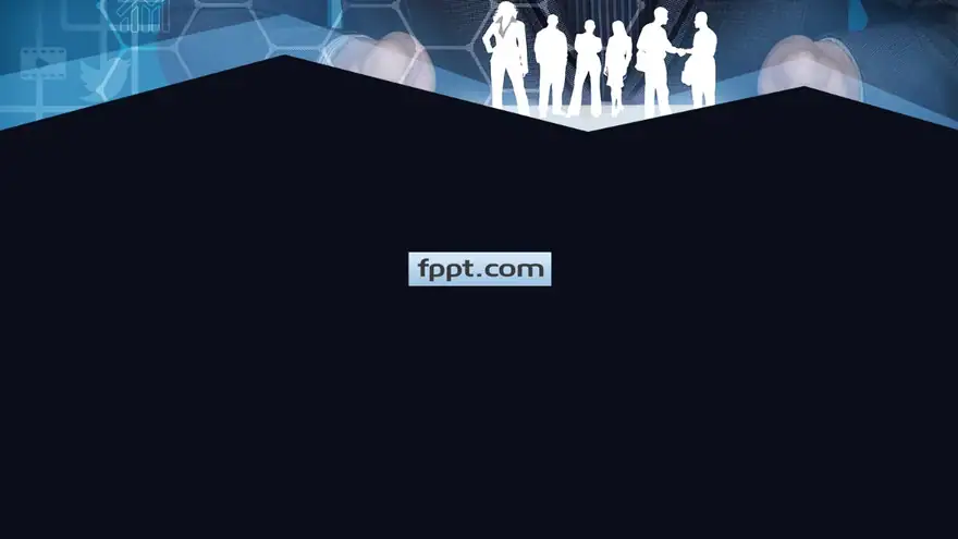 Free Digital Leadership and Innovation PowerPoint Template