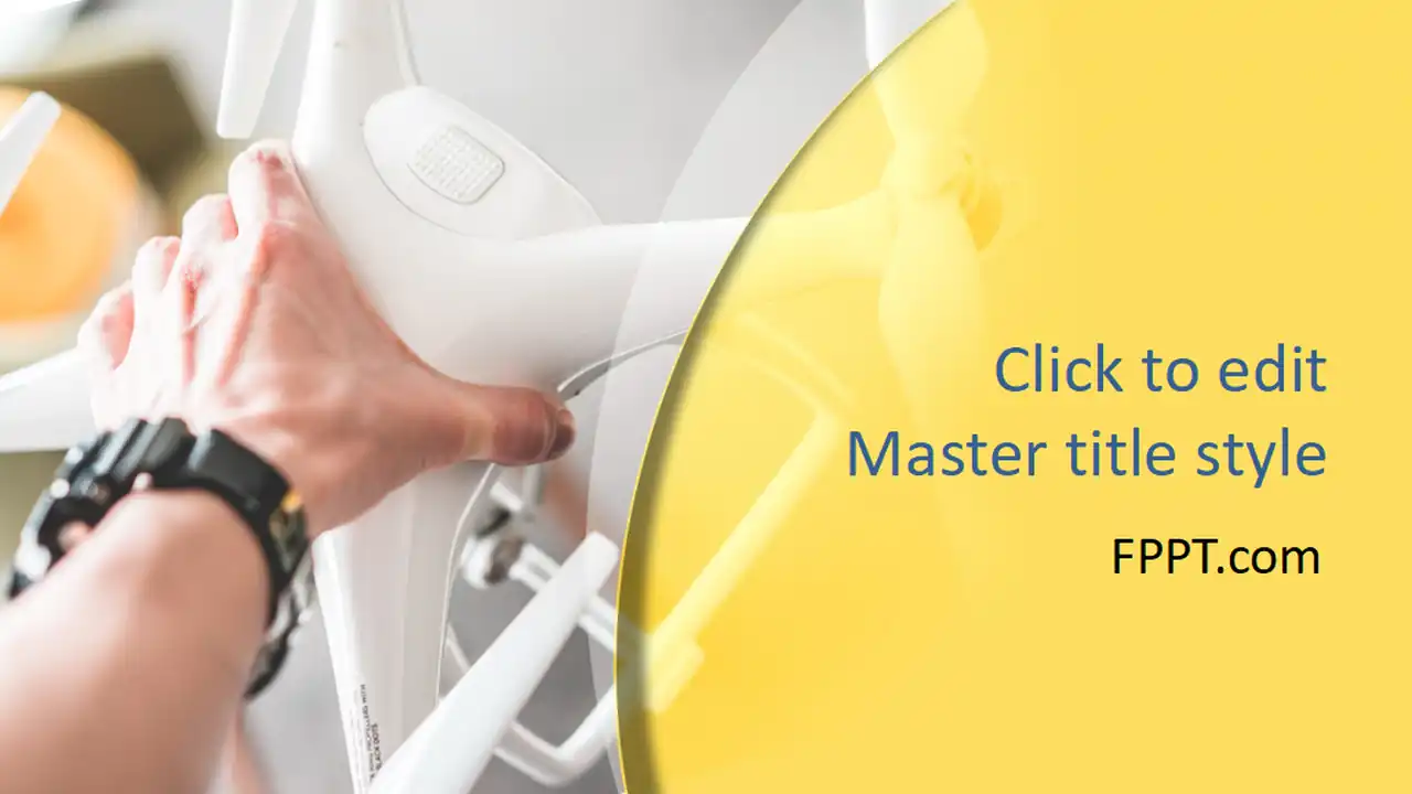 Free Drone PowerPoint Template