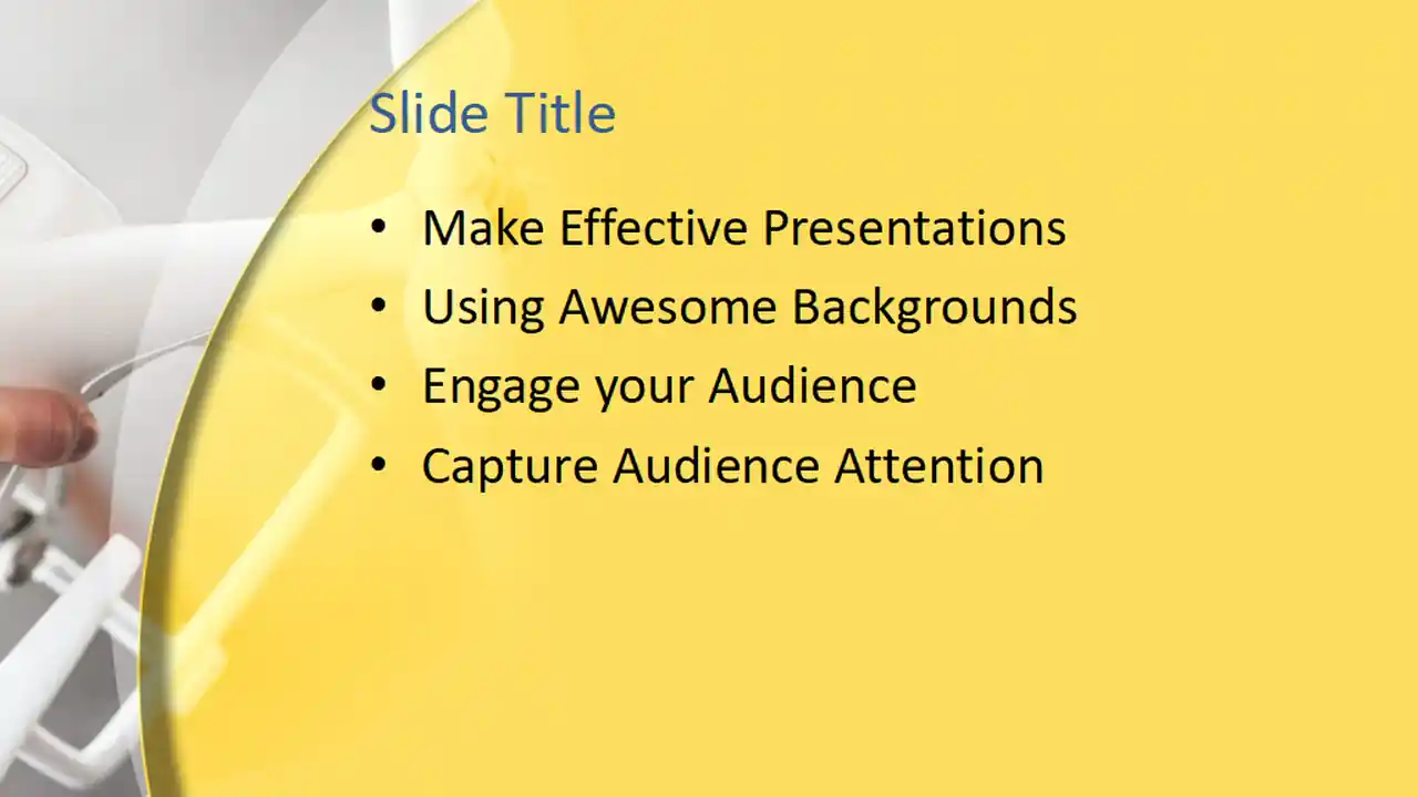 Free Drone PowerPoint Template