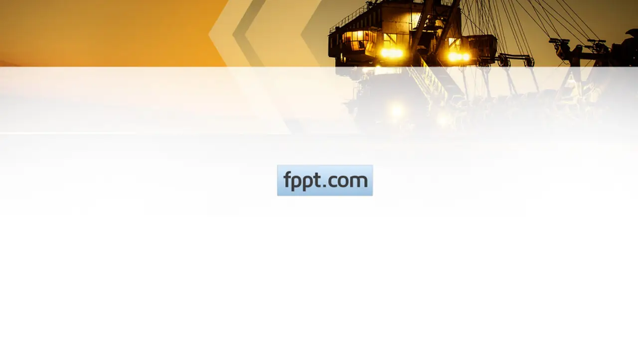 Free Excavator PowerPoint Template