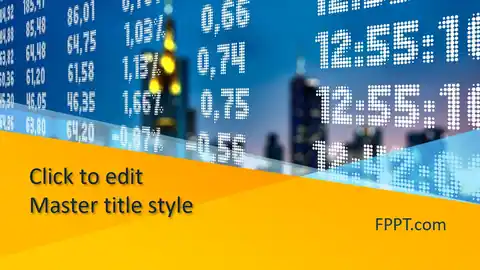 Free Exchange Rates PowerPoint Template
