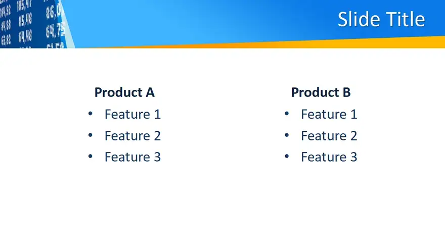 Free Exchange Rates PowerPoint Template