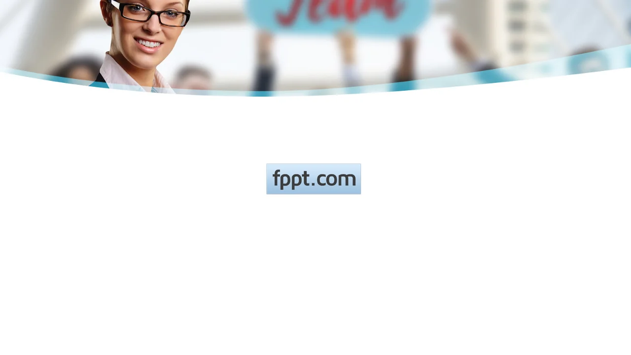 Free Executive Girl PowerPoint Template