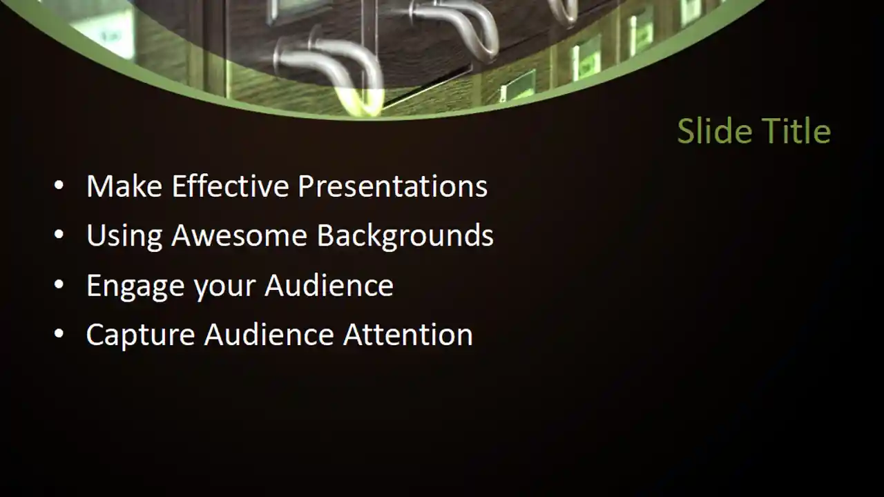 Free File Cabinet PowerPoint Template