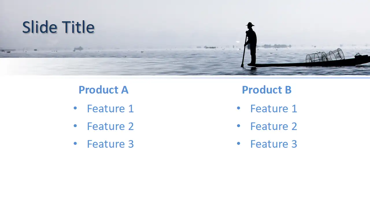 Free Fisherman PowerPoint Template