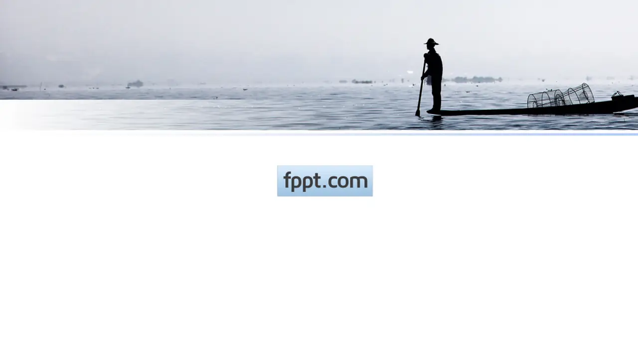 Free Fisherman PowerPoint Template